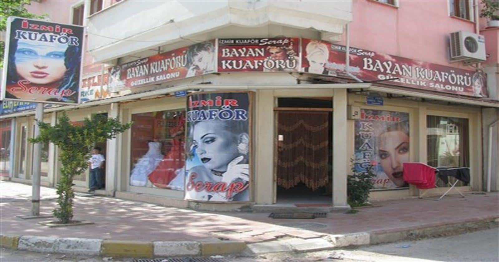 berber salonu dış cepheleri