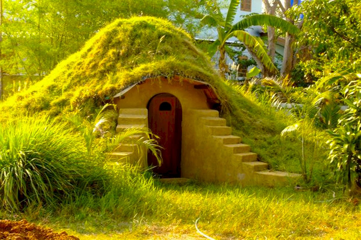 hobbit ev çatısı