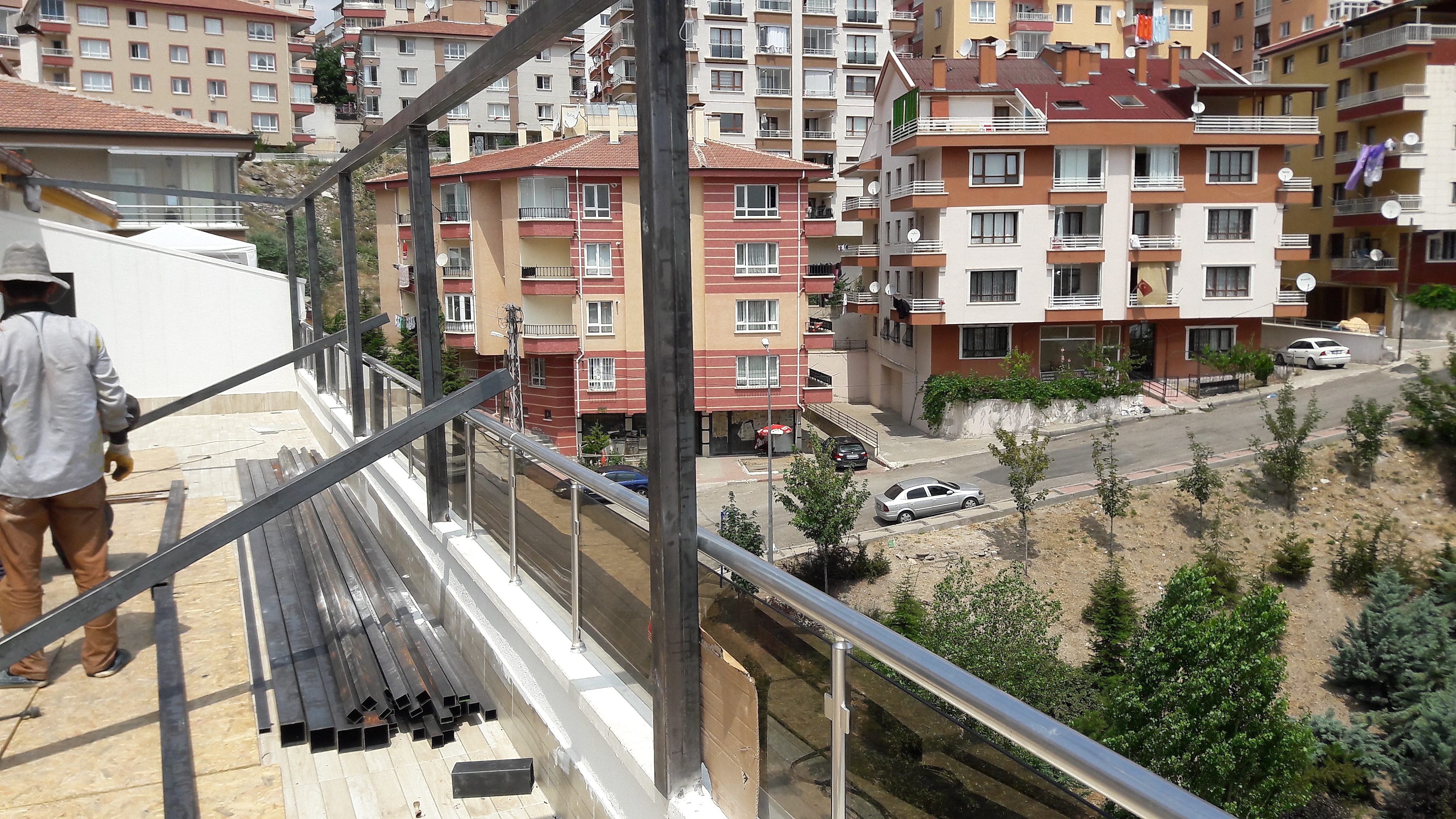 teras kapatma demir işleri 4
