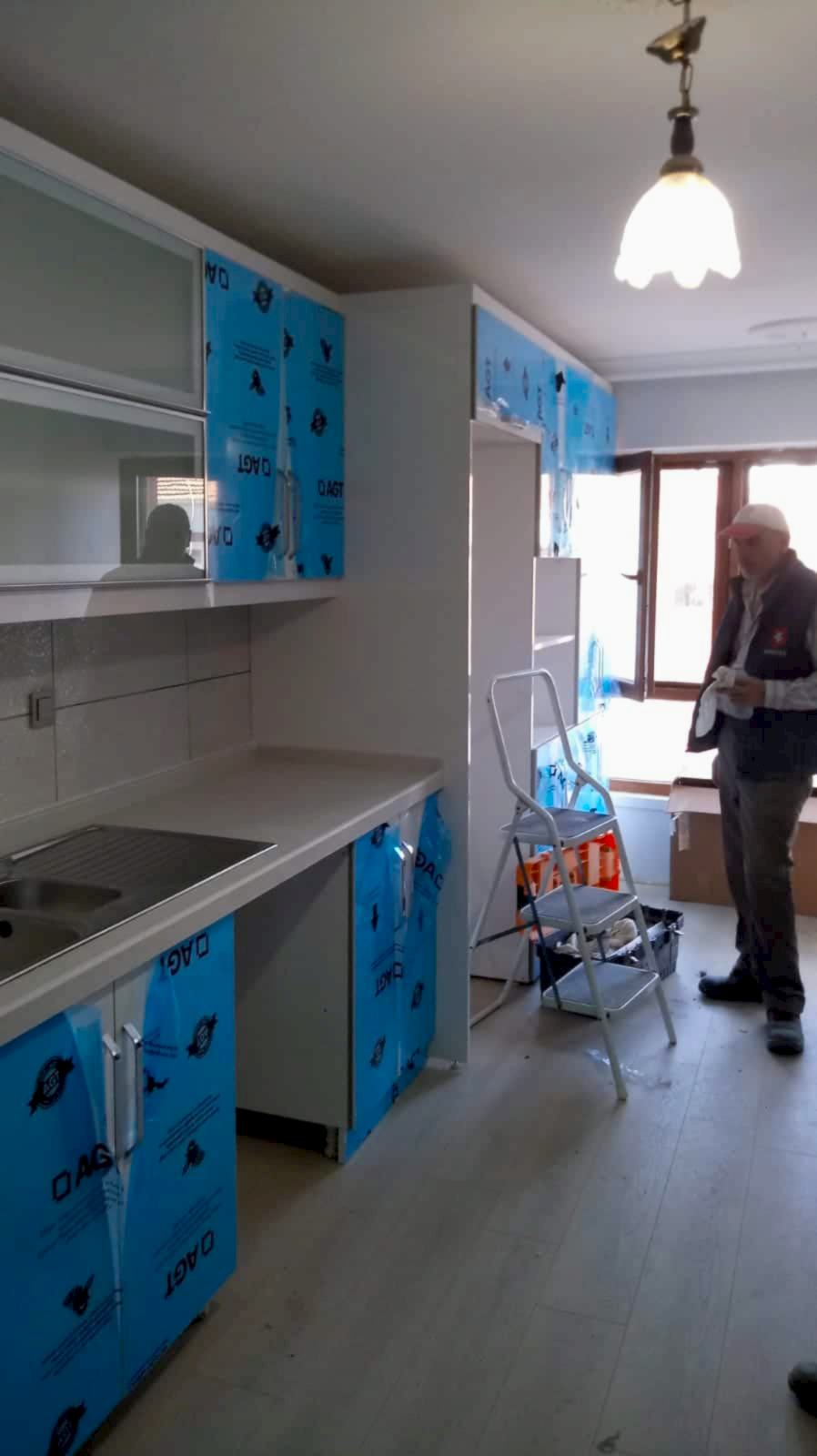 Serap hanımın mutfak tadilat işleri (Gölbaşı)