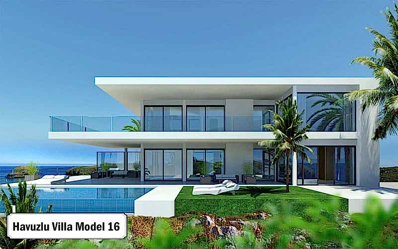 Havuzlu villa projeleri ve modelleri 16