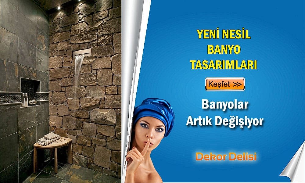 Yeni banyo tasarımları