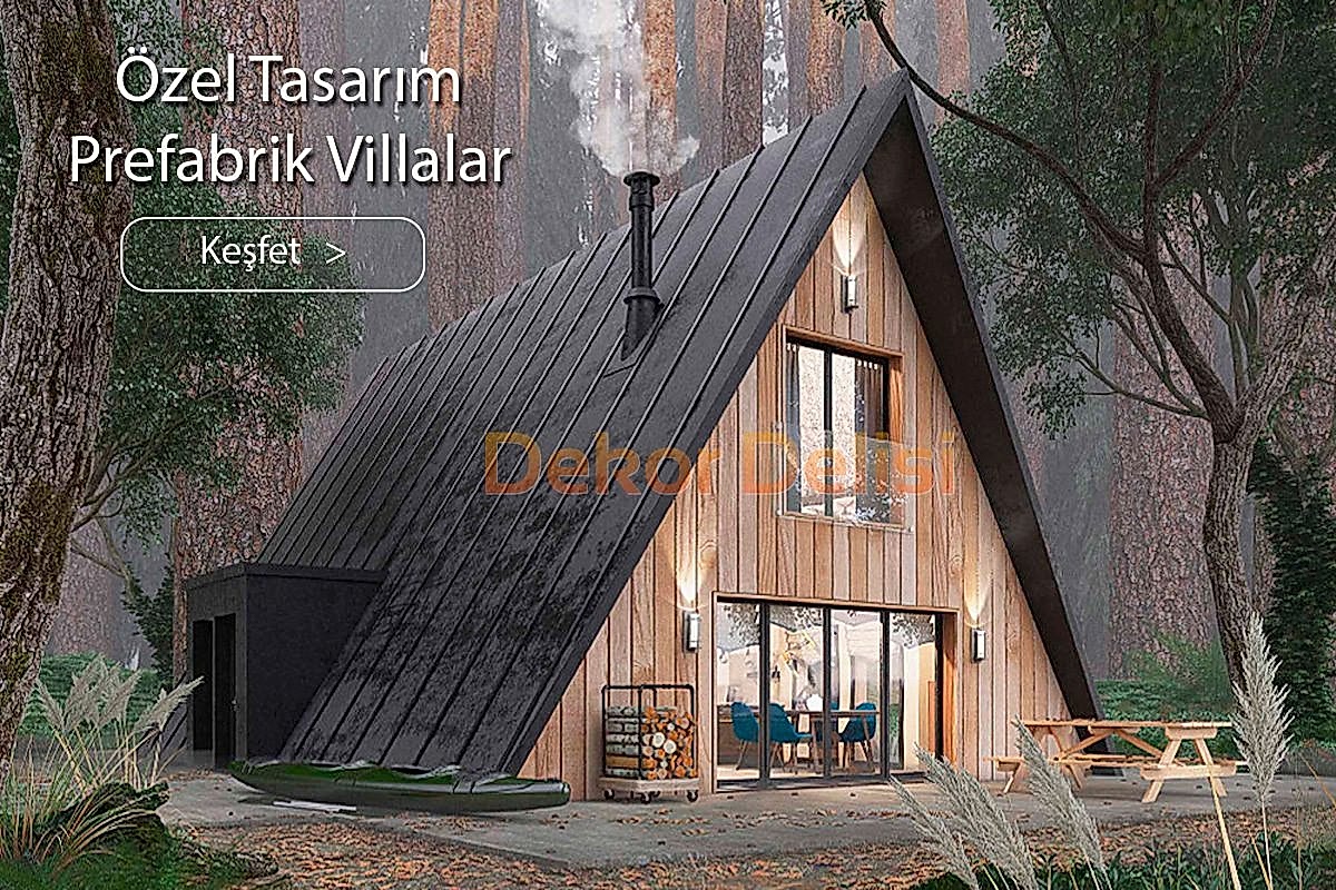 Özel Tasarım Prefabrik Villalar