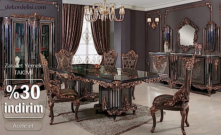 Zarafet Yemek Odası Takımı