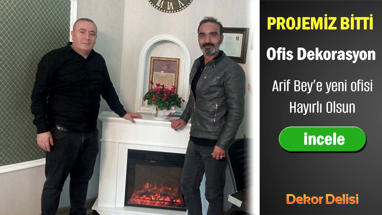 Ofis Dekorasyon Projemiz Bitti