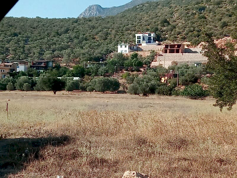 Kaş kalkandavilla inşaatımıza başlıyoruz. Arazi görseli